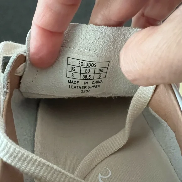 Soludos - The Original Ibiza sneaker- White- Size 8 - Picture 6 of 7